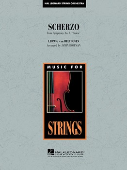 Scherzo From Sympony #3 eroica by Beethoven Ludwig van - Hoffman Jamin - for String Orchestra