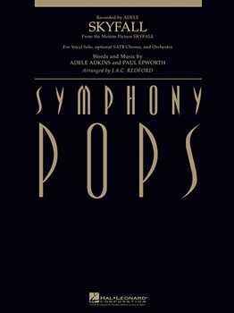 Skyfall (Vocal Solo with Orchestra) by Epworth Paul - Redford J A C - Adele for Score and Parts