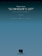 Theme from Schindler's List, Cello and Piano