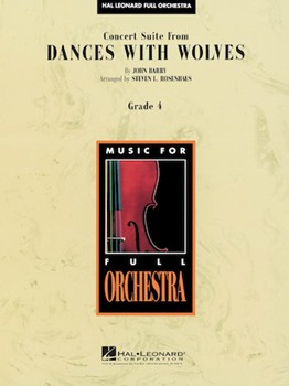 Dances With Wolves Concert Suite by Barry John - Rosenhaus Steven L - for Full Orchestra