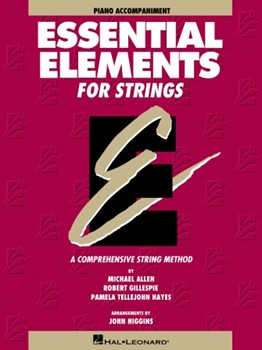 Essential Elements Old Edition Bk 1 by Allen Gillespie and Hayes for Piano Accompaniment