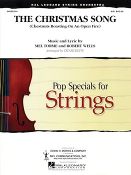 Christmas Song by Torme and Wells - Ricketts Ted - for String Orchestra