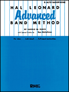 Hal Leonard Rusch Hal Leonard Advanced Band Method - Alto Saxophone