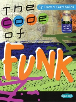 Code Of Funk by Garibaldi David David Garibaldi for Drum Set (Bk / CD&DVD)