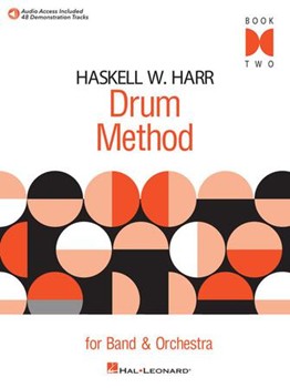 Hal Leonard Harr H   Haskell W Harr Drum Method Book 2 Book/OA - Drum
