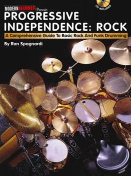 Progressive Independence - Rock by Spagnardi Ronald for Drum Set (Rock / Funk)