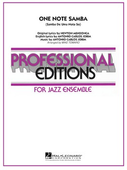 One Note Samba by Jobim Antonio Carlos - Tomaro Mike - for Jazz Ensemble