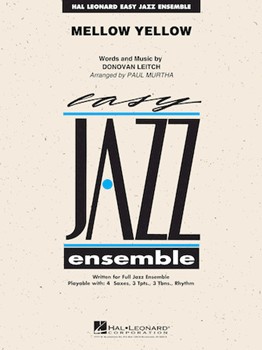 Mellow Yellow For Easy Jazz Ensemble w/online audio SCORE/PTS