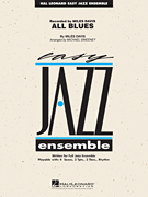 All Blues For Jazz Ensemble w/online audio Arr Sweeney SCORE/PTS
