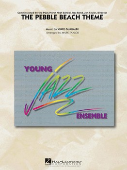 Pebble Beach Theme by Guaraldi Vince - Taylor Mark - for Jazz Ensemble