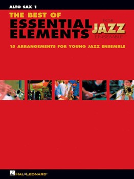 Best Of Essential Elements For Jazz Ens by Steinel and Sweeney for Alto Sax 1