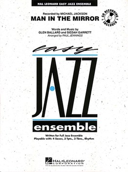 Man in the Mirror w/online audio [jazz ensem] SCORE/PTS