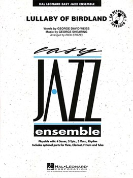 Lullaby Of Birdland by Shearing and Weiss - Stitzel Rick - for Jazz Ensemble