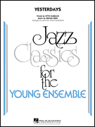 Hal Leonard Kern J Mossman M  Yesterdays - Jazz Ensemble