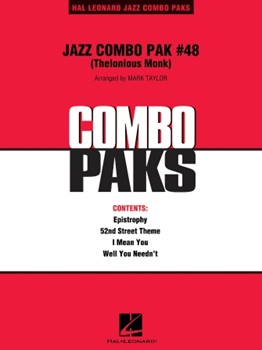 Jazz Combo Pak #48 (thelonious Monk) Full Score
