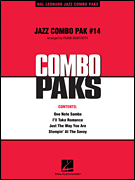 Jazz Combo Pak # 14 w/online audio For Jazz Ensemble SCORE/PTS