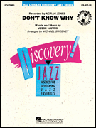 Don'T Know Why - Jazz Arrangement