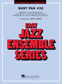 Easy Jazz Ensemble Pak 32 w/online audio SCORE/PTS