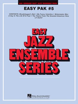 Easy Jazz Ensemble Pak 5 w/online audio SCORE/PTS