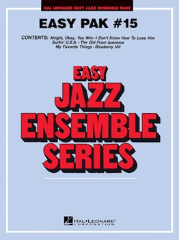 Easy Jazz Pack #15 w/online audio By Various SCORE/PTS