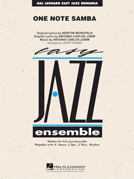 One Note Samba by Jobim Antonio Carlos - Nowak Jerry - for Jazz Ensemble