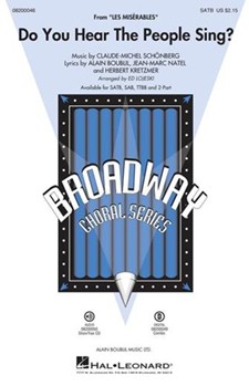 Do You Hear The People Sing by Schonberg Claude-Michel - Lojeski Ed - for Accompaniment CD