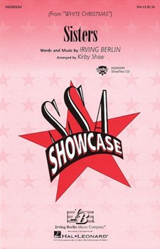 Sisters by Berlin Irving - Shaw Kirby - for Accompaniment CD