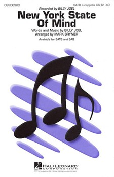 New York State Of Mind by Joel Billy - Brymer Mark - Joel Billy for SATB a cappella