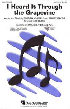 I Heard It Through The Grapevine by Whitfield Norman - Lojeski Ed - for Accompaniment CD