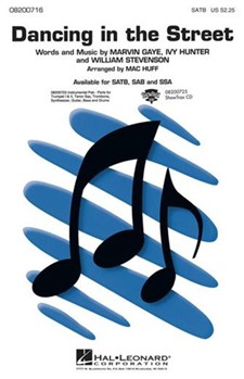 Dancing In The Street by Stevenson William - Huff Mac - for SATB
