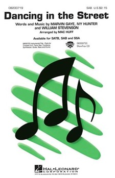 Dancing In The Street by Stevenson William - Huff Mac - for SAB and Piano