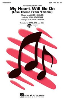 My Heart Will Go On by Dion Celine - Billingsley Alan - Celine Dion for SSA