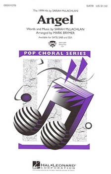 Angel by McLachlan Sarah - Brymer Mark - Sarah McLachlan for SAB and Piano
