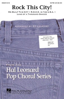 Rock This City Medley by - Lojeski Ed - for SATB