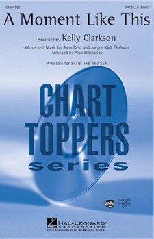 Moment Like This by Reid and Elofsson - Billingsley Alan - Kelly Clarkson for Accompaniment CD