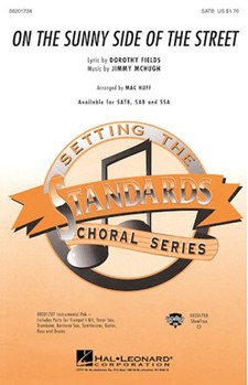 On The Sunny Side Of The Street by McHugh Jimmy - Huff Mac - for SATB