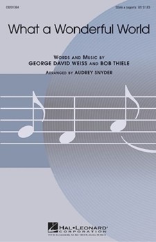 What A Wonderful World by Weiss George David - Snyder Audrey - for SSAA
