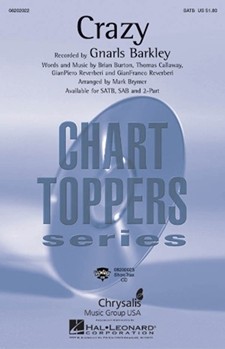 Crazy by Barkley Gnarls - Brymer Mark - Gnarls Barkley for 2-Part