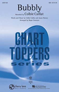 Bubbly by Caillat and Reeves - Emerson Roger - Colbie Caillat for Accompaniment CD