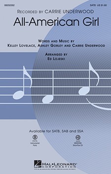 All-american Girl by - Lojeski Ed - Carrie Underwood for SATB