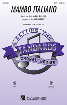 Mambo Italiano by Merrill Bob - Billingsley Alan - Rosemary Clooney for SATB