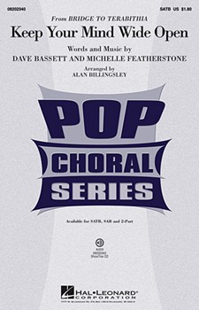 Keep Your Mind Wide Open by Nevil Robbie - Billingsley Alan - AnnaSophia Robb for Accompaniment CD