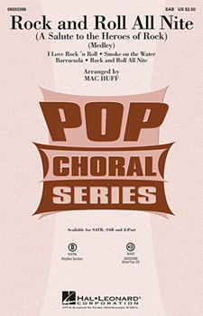 Rock & Roll All Nite by - Huff Mac - Various for SAB and Piano