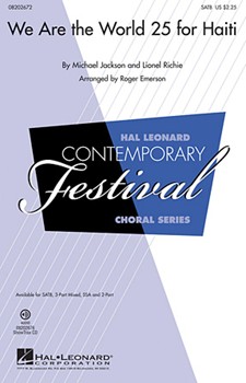 We Are The World 25 For Haiti by Richie and Jackson - Emerson Roger - for 2-Part