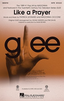 Like A Prayer - From Glee by - Anders and Davis / Brymer - Madonna for SSA