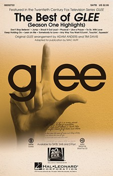 Best Of Glee Season One Highlights - From Glee by - Anders and Davis / Huff - Glee Cast for Accompaniment CD