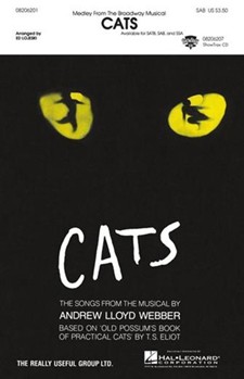 Cats Medley by Lloyd Webber Andrew - Lojeski Ed - for SAB and Piano