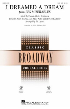 I Dreamed A Dream by Natel Jean-Marc - Lojeski Ed - for SAB