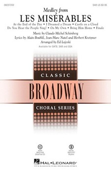 Les Miserables Choral Medley by Schonberg Claude-Michel - Lojeski Ed - for SAB