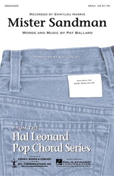 Mister Sandman by Ballard Pat - Lojeski Ed - Emmylou Harris for SSAA
